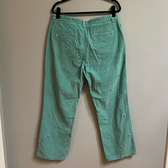 Men’s Vineyard Vines Whale Embroidered Corduroy Club Pants, Size 36 x 30 - Picture 3 of 14